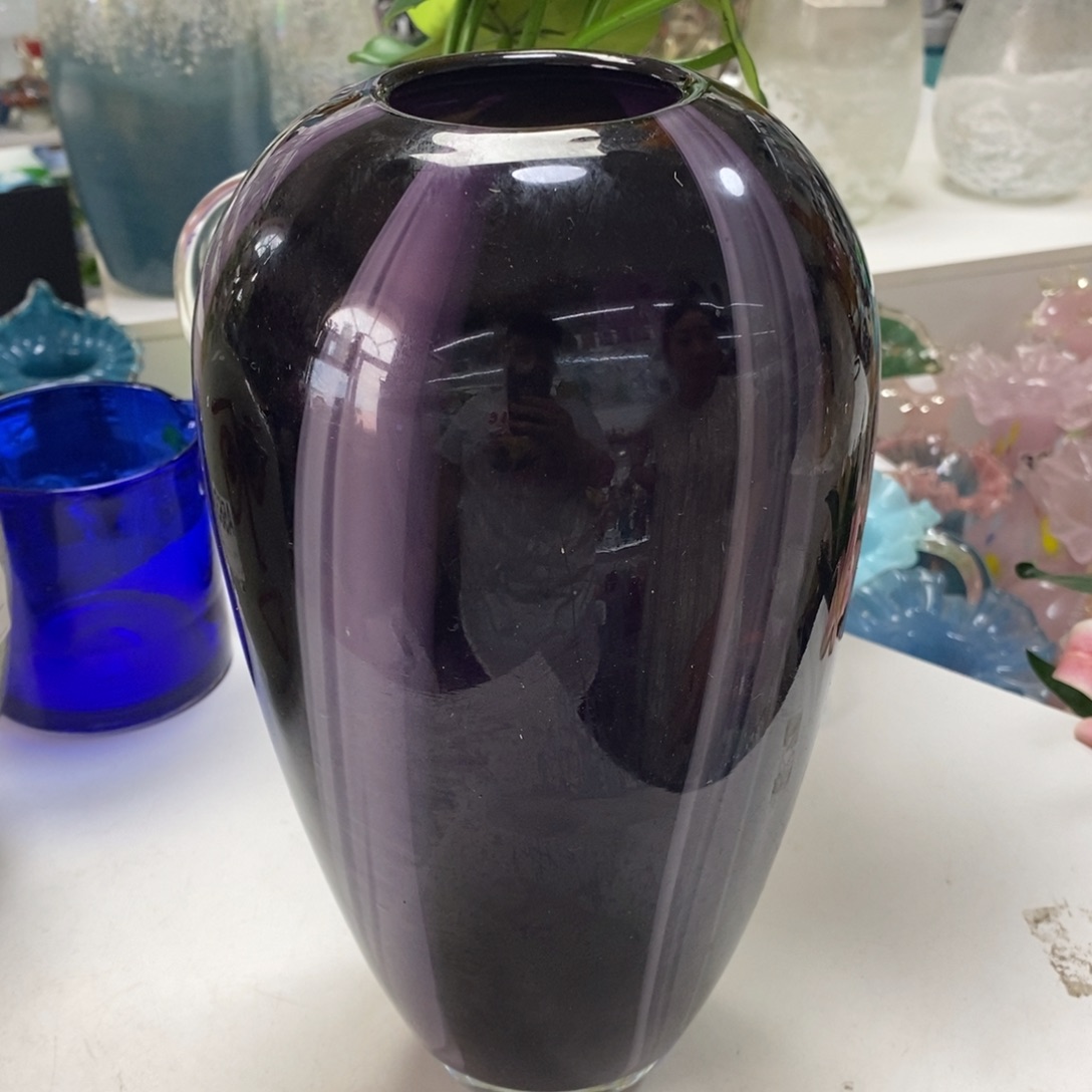 高29口6.5琉璃花瓶