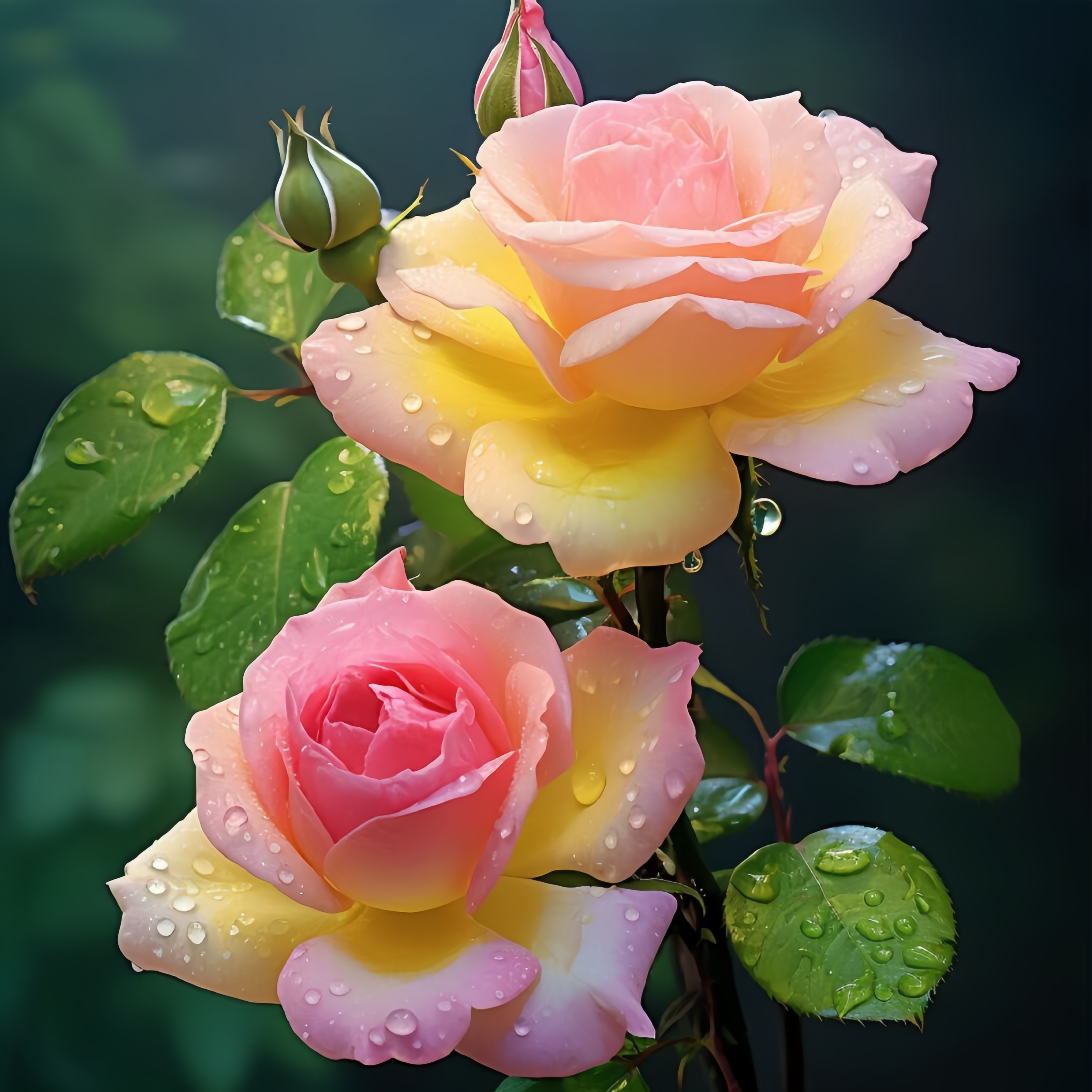 晚霞玫瑰花苗室内盆栽阳台花卉四季开花耐寒好养月季绿植庭院植物