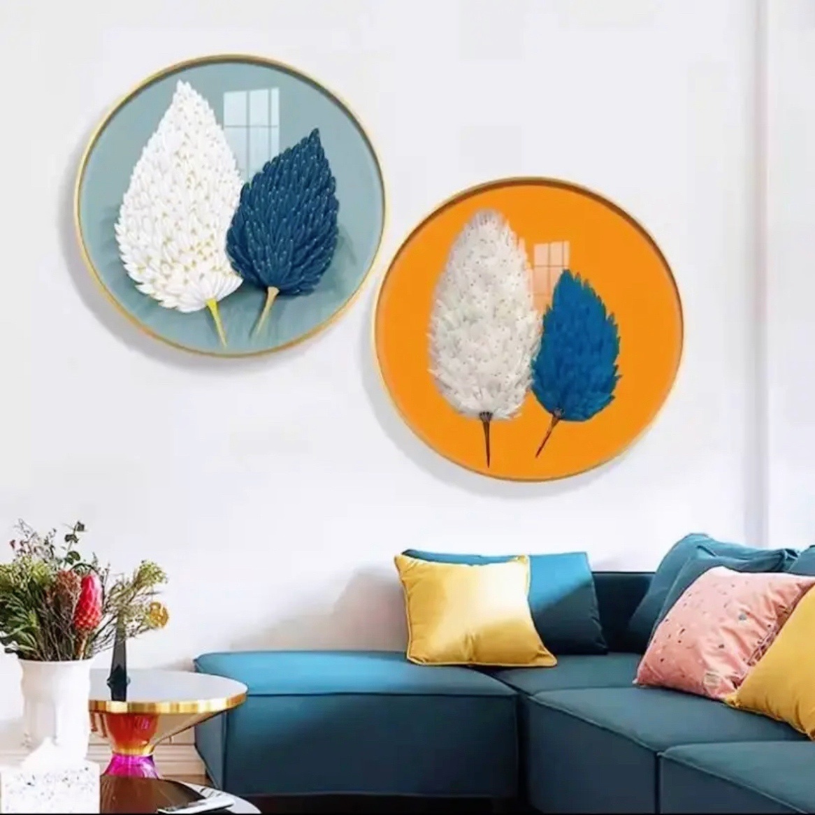 【艳儿】十字绣：轻羽飞扬（大格四股绣71*71厘米满绣）简约