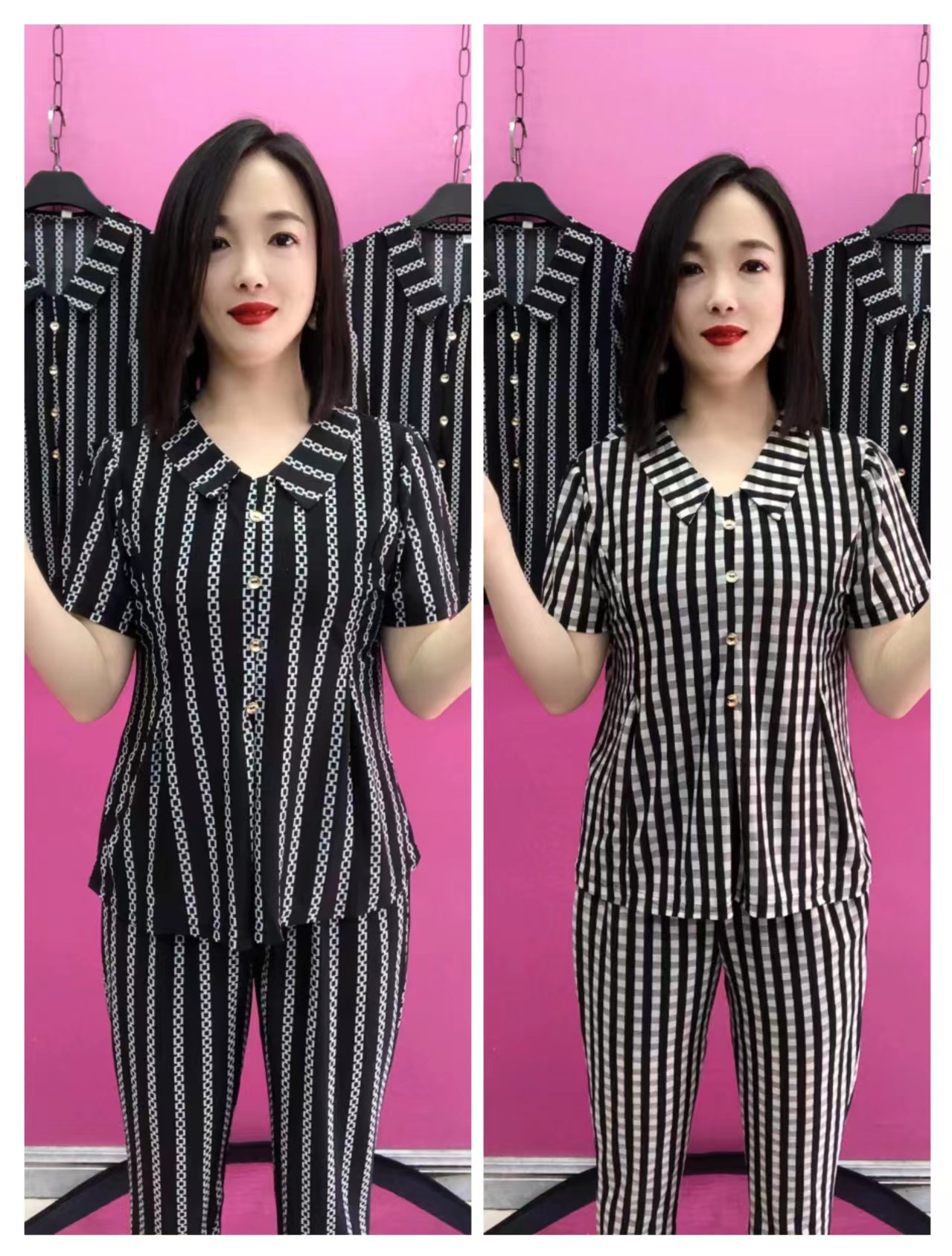 无品牌K--12娃娃领套装