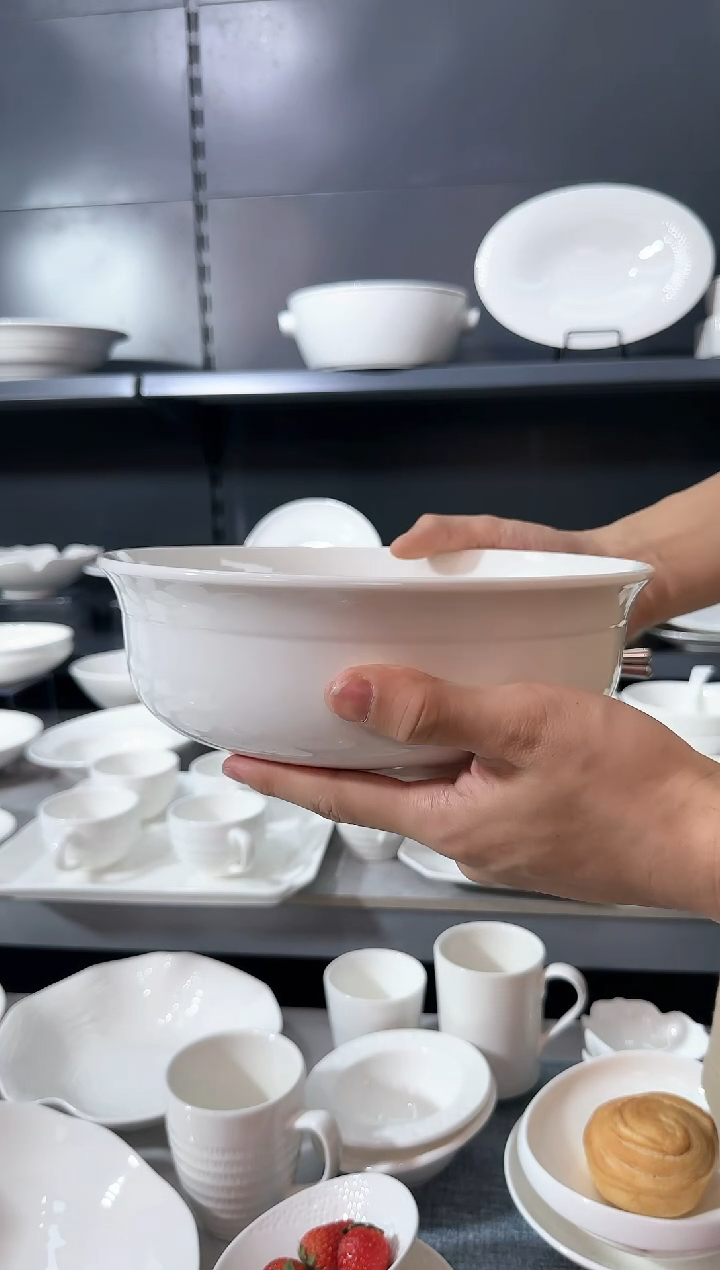 【闪购商品】瓷其他9.5寸回锅汤碗