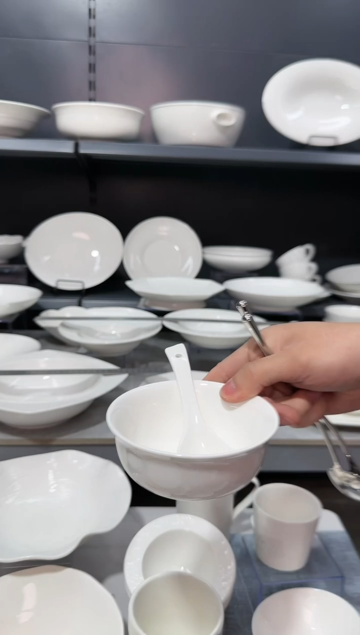 【闪购商品】瓷其他4.5寸英菲米饭碗拍一发四