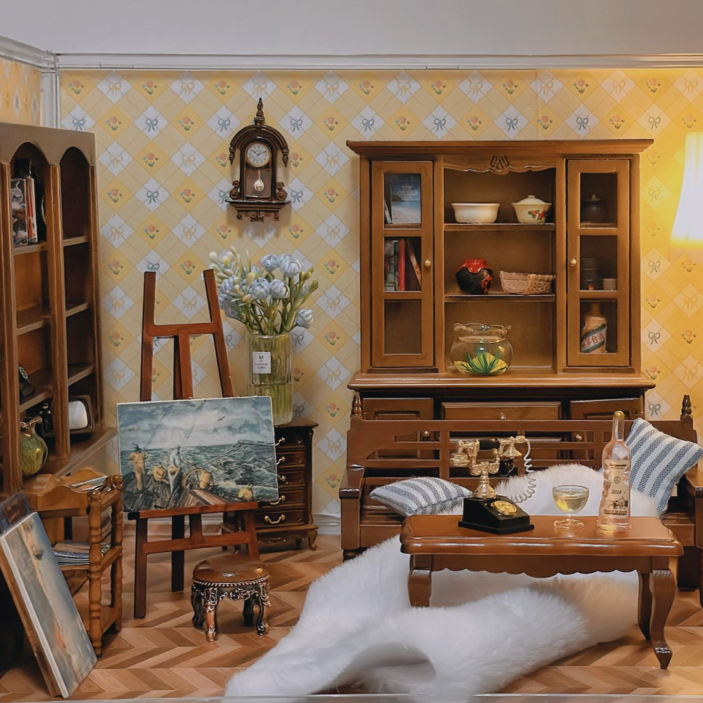 此链接单日39包邮~迷你微缩娃屋用品过家家玩具