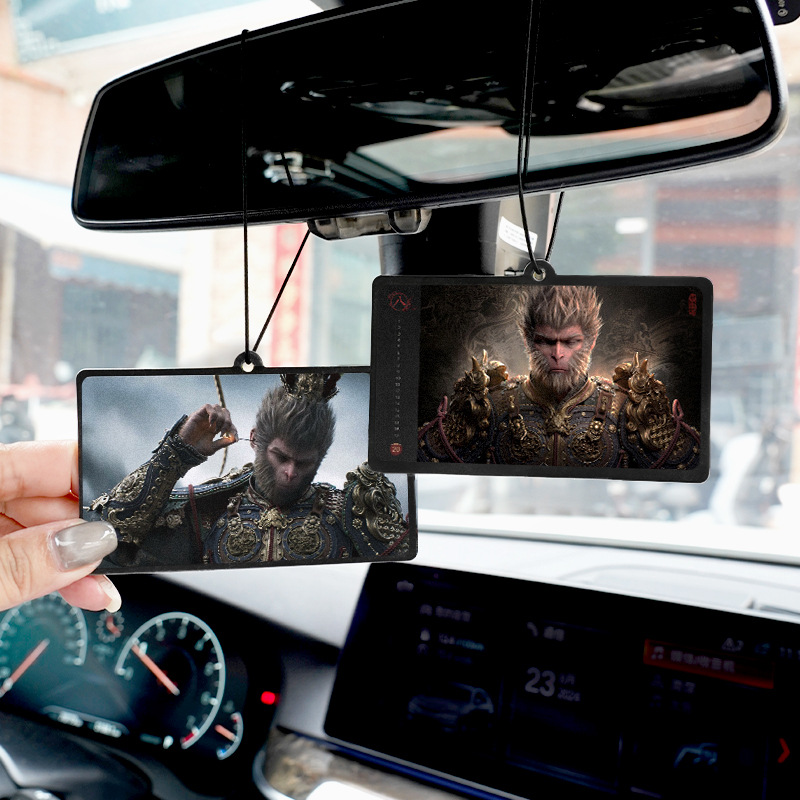 黑神话悟空车载香片挂件后视镜汽车香薰车内挂件持久香氛去除异味