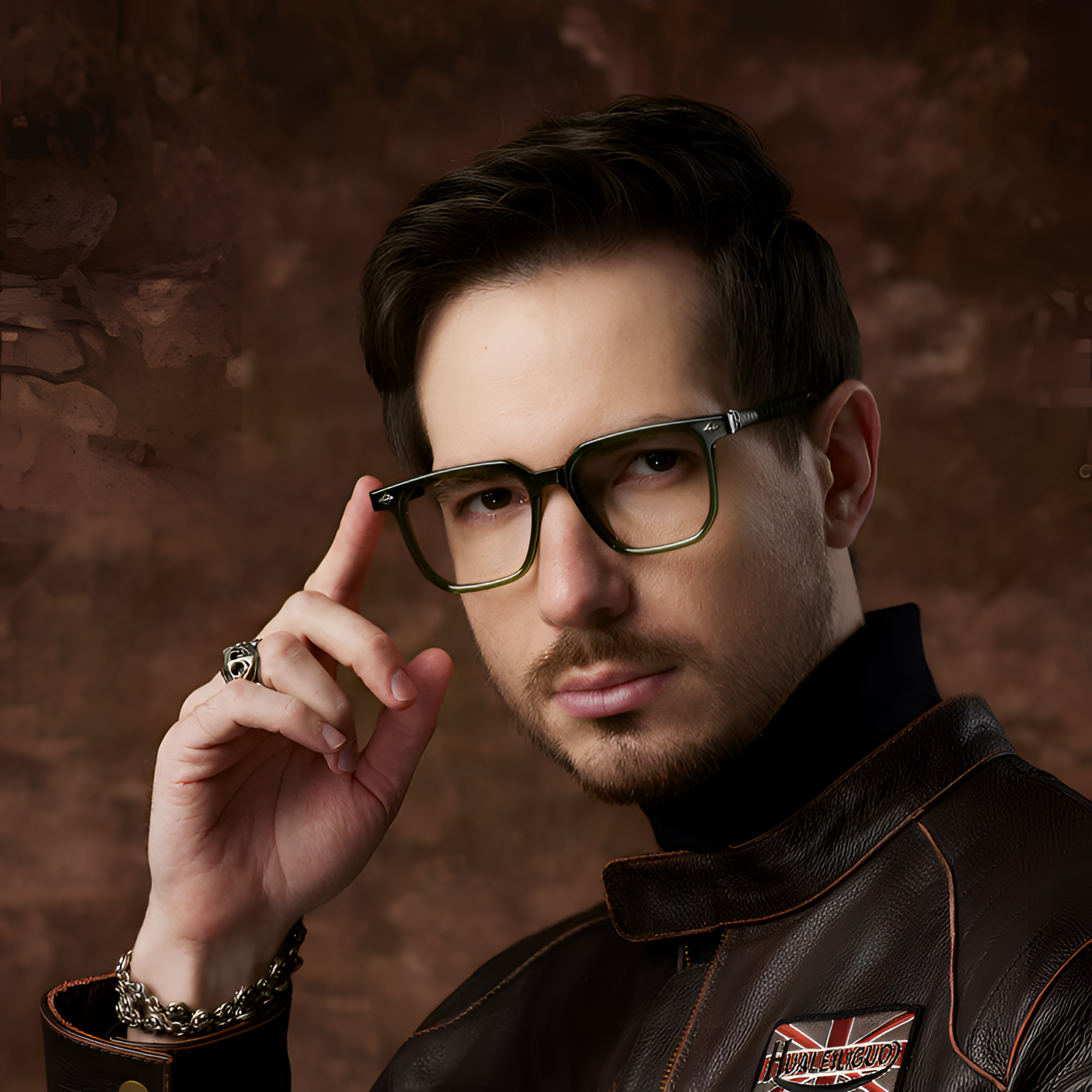 【1号】重工柯罗鸢尾花高段位玩家钛系列眼镜（包配远近视度数）