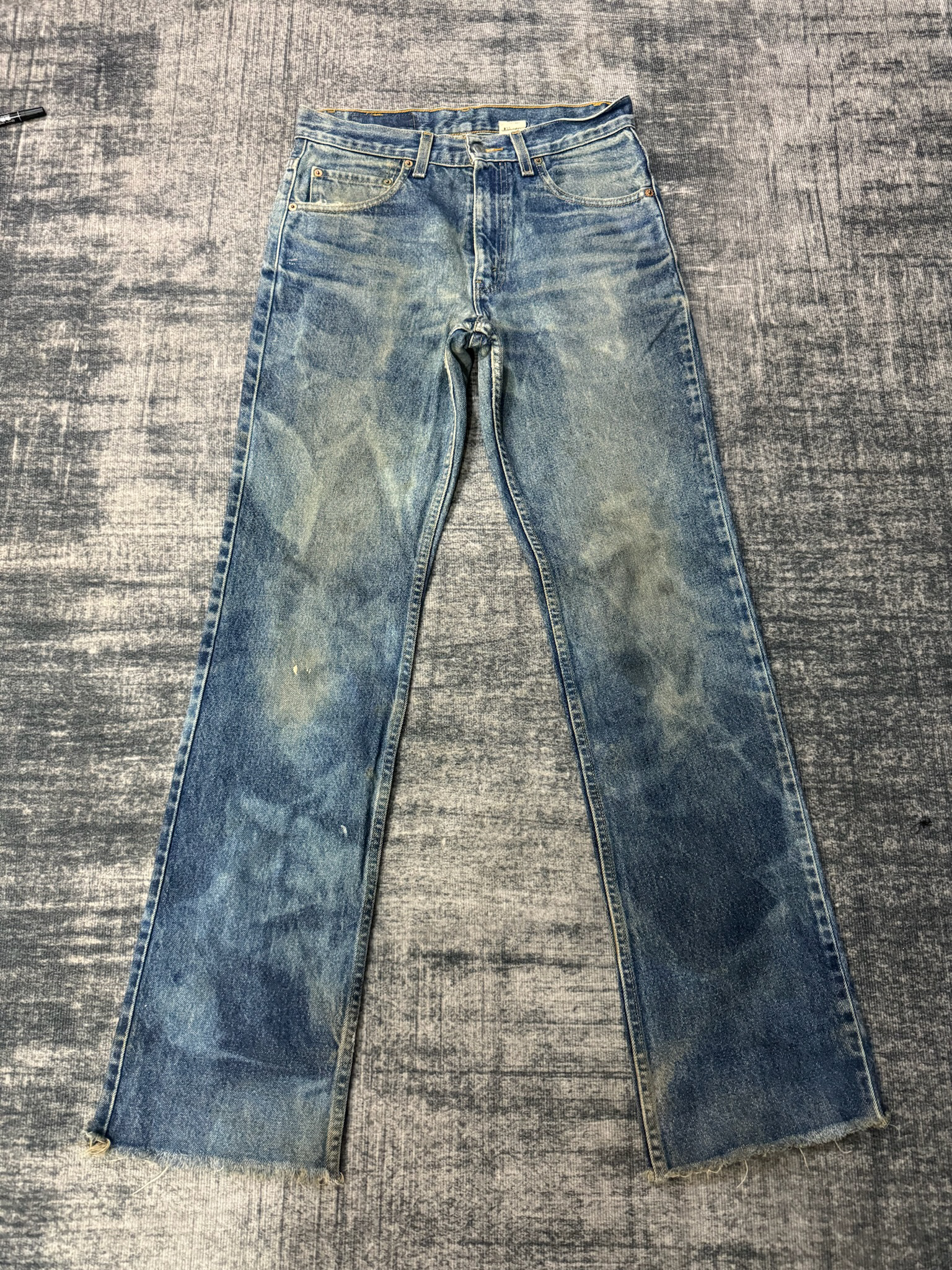 VintageLevis517美产水洗复古微喇男士牛仔裤 W78/L108 (020)