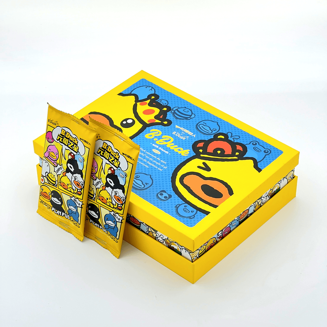 【无限列车】卡牌超人 元萌之星 小黄鸭 收藏卡牌盲盒