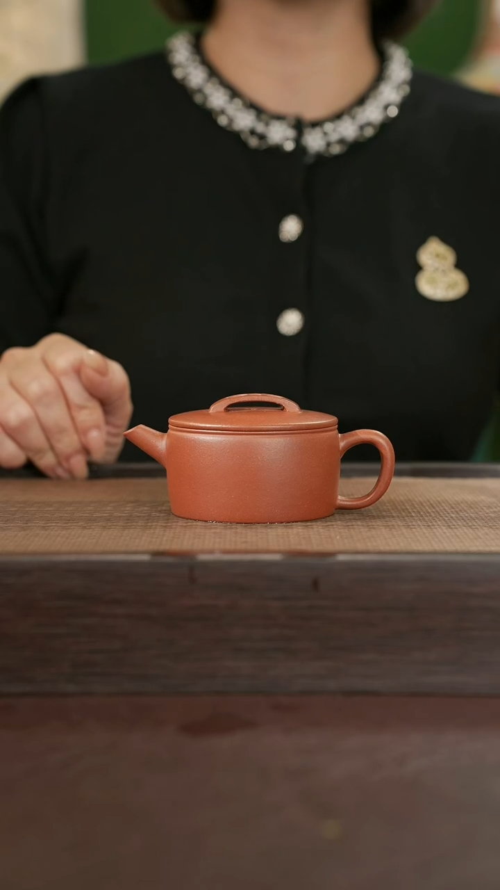 【闪购商品】紫砂茶壶红降坡汉瓦