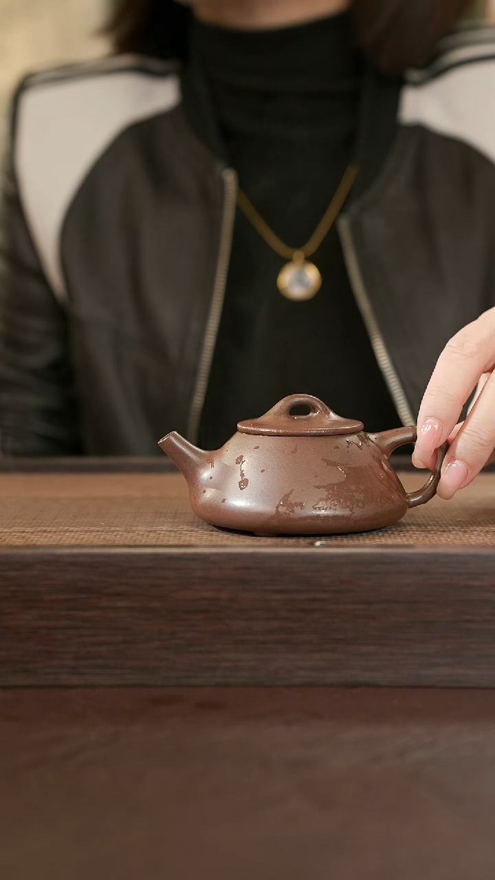 【闪购商品】紫砂茶壶子冶石瓢