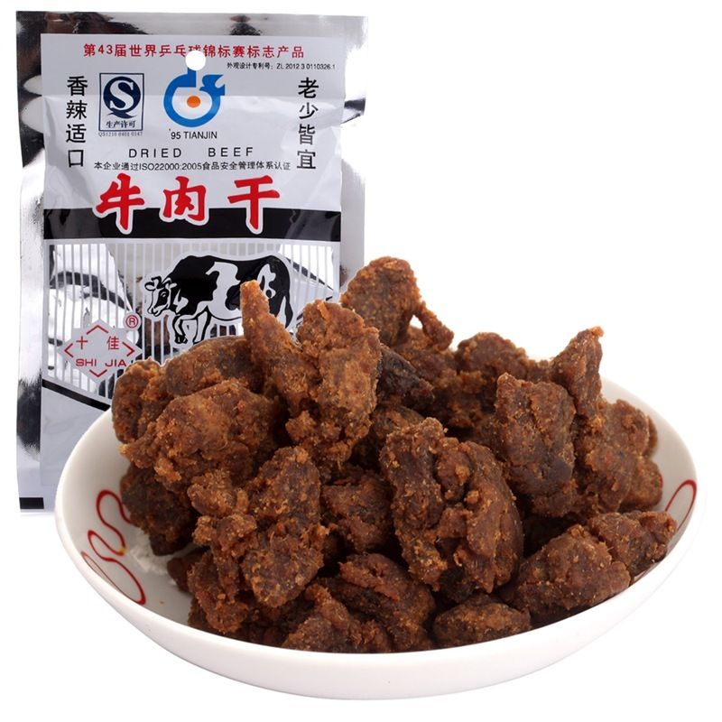 十佳牛肉干60g/袋