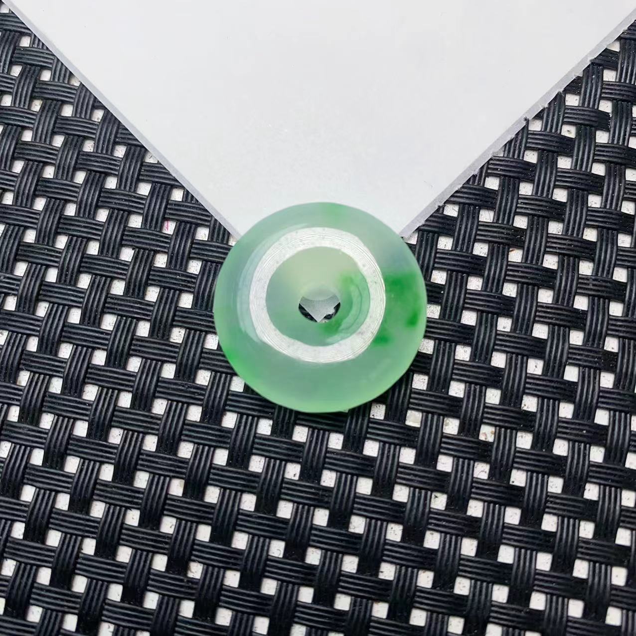 [石矿]A1150冰绿花小扣子