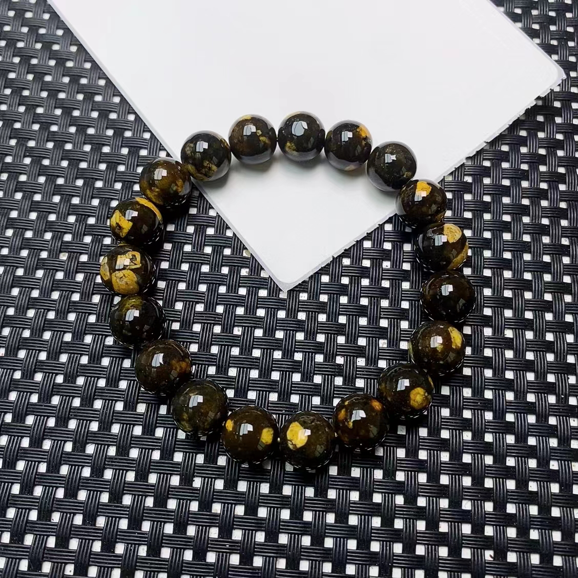 [石矿]A946黑苏手链10M设计轻奢时尚手链手串