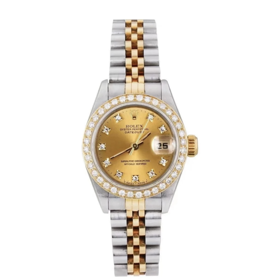 99新  Rolex/劳力士 贰亿女表/劳力士日志8559/69173/26mm/99新