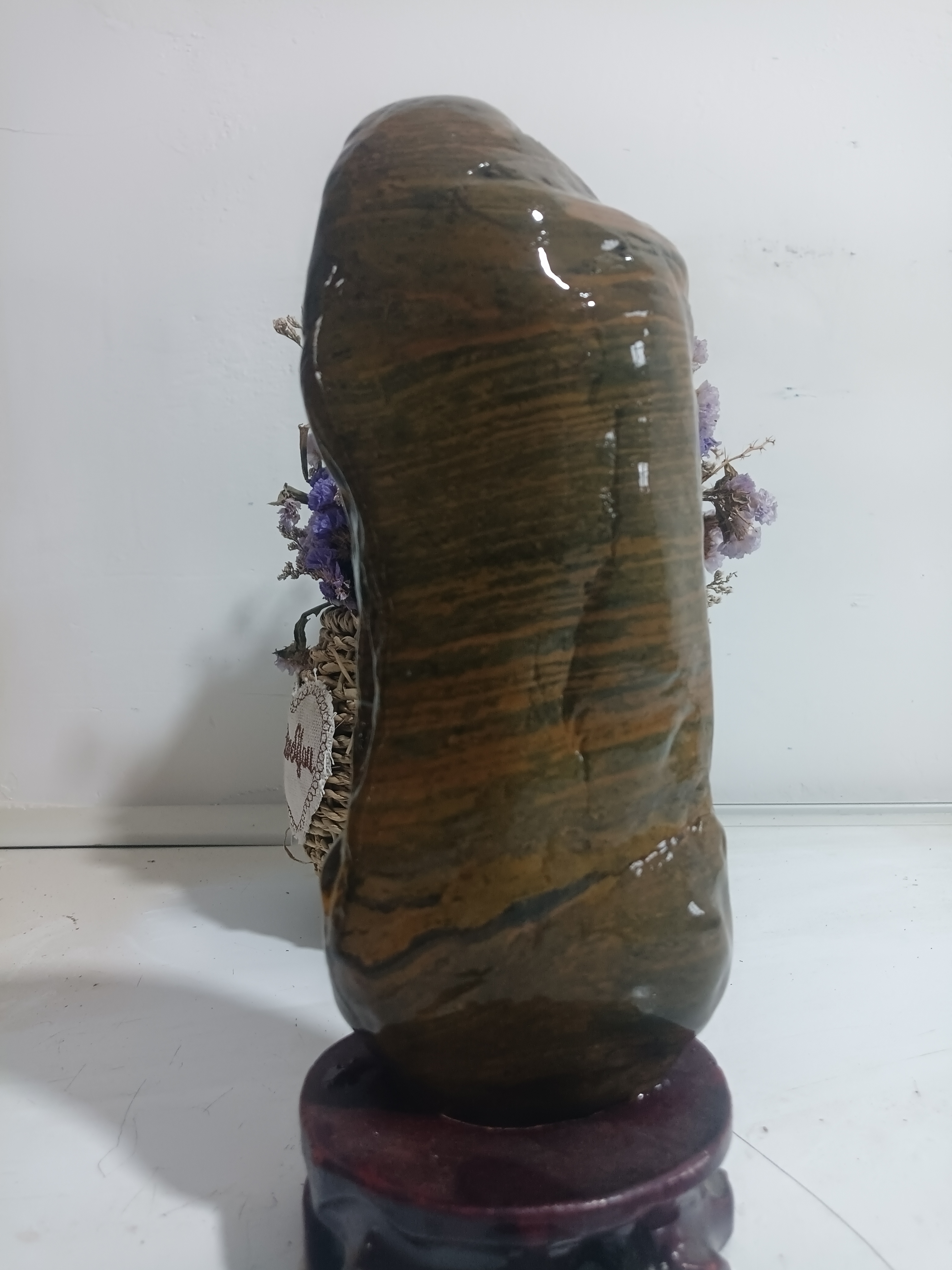 长江天然美石摆件画面观赏石