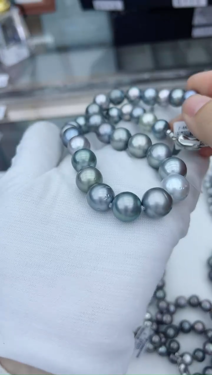 【闪购商品】海水珍珠项链未镶嵌R d43大溪地11-13多样性发货发一