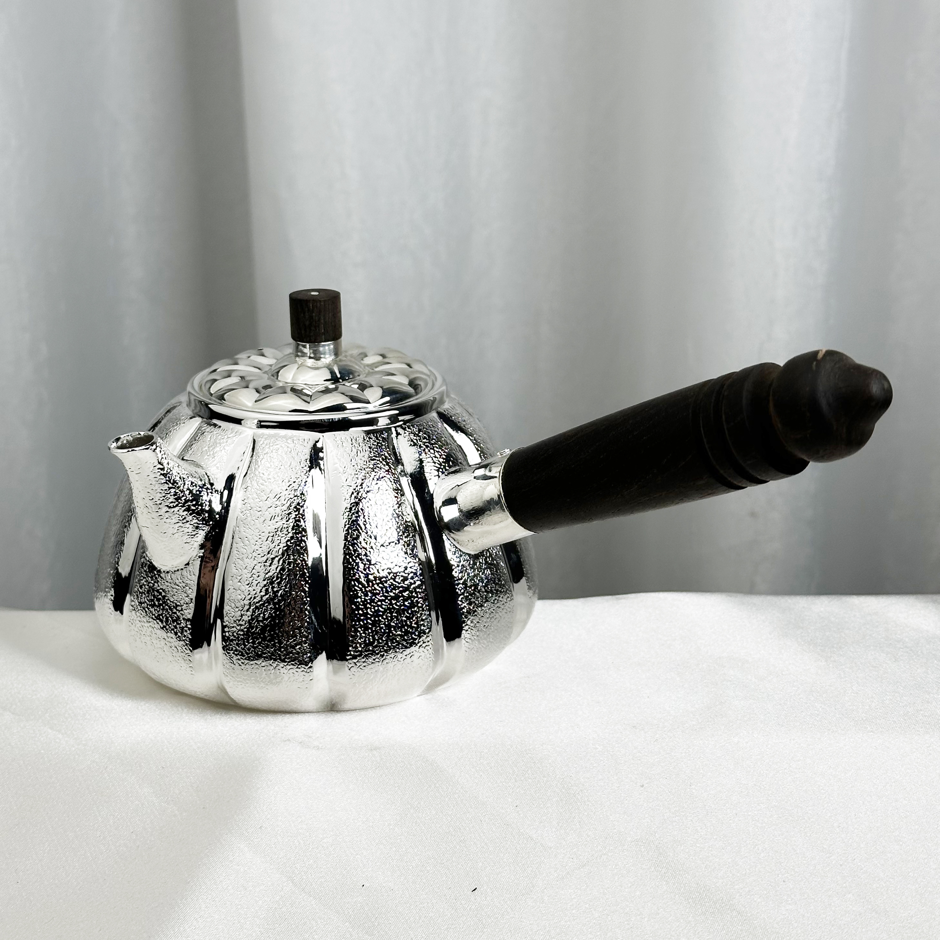 新品-手工南瓜侧把小壶泡茶壶999