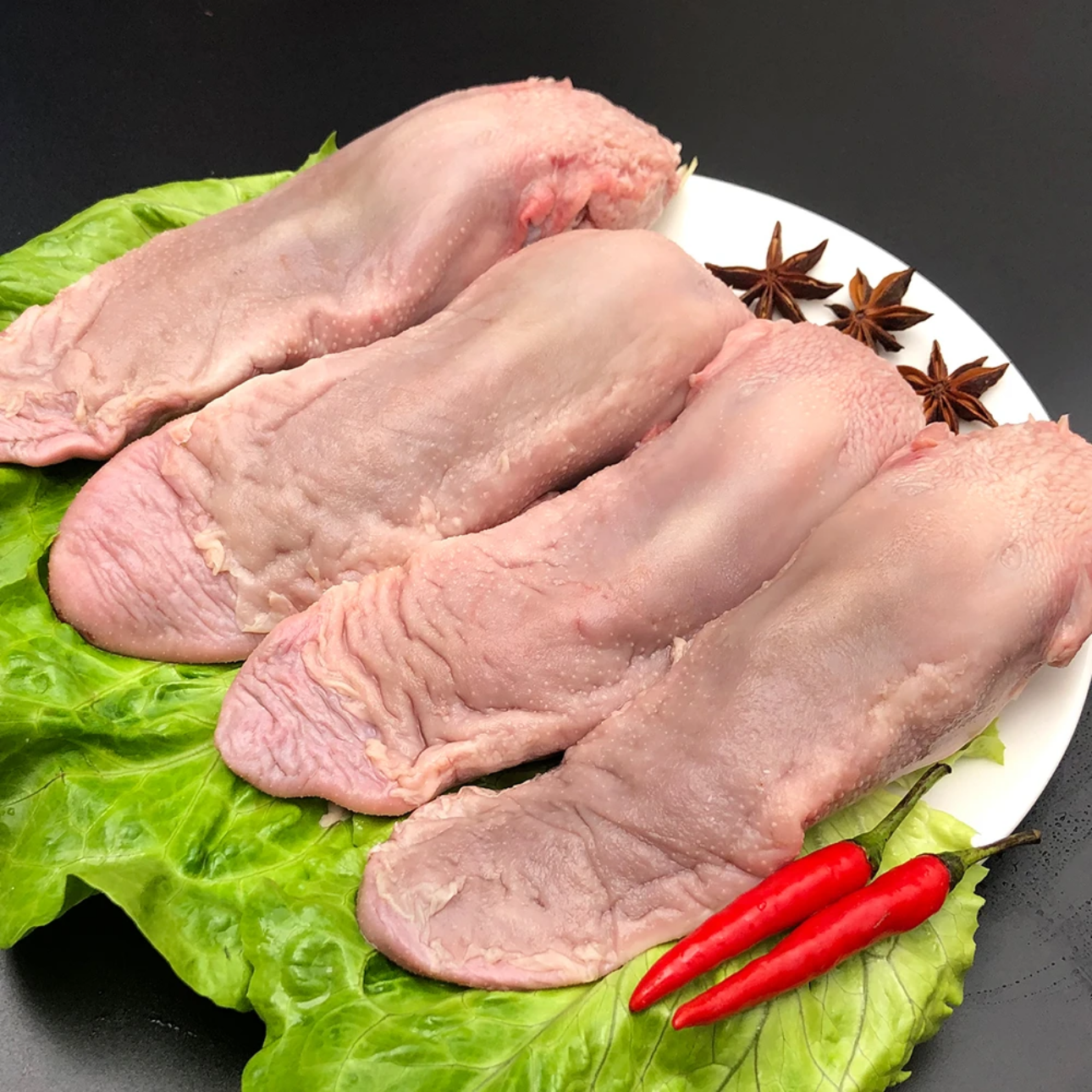  散养土猪 无根新鲜口条猪舌 酱卤 爆炒 门腔招财冷链包邮 