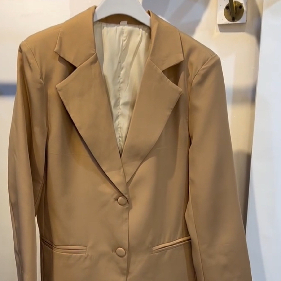 韩版小西装气质时尚 休闲宽松女西装外套