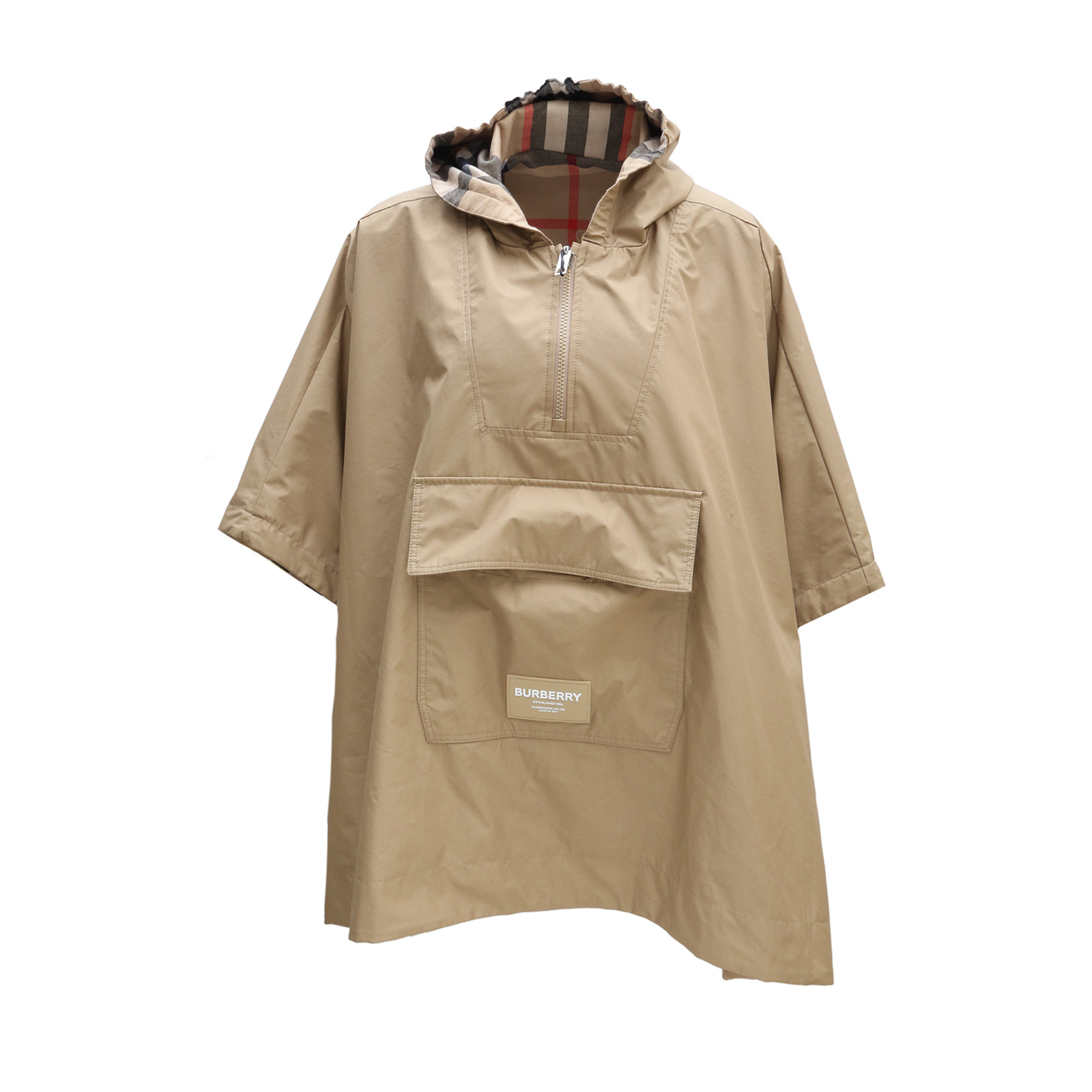 全新未使用  小花汤汤/P204200892/Burberry 经典格纹冲锋衣