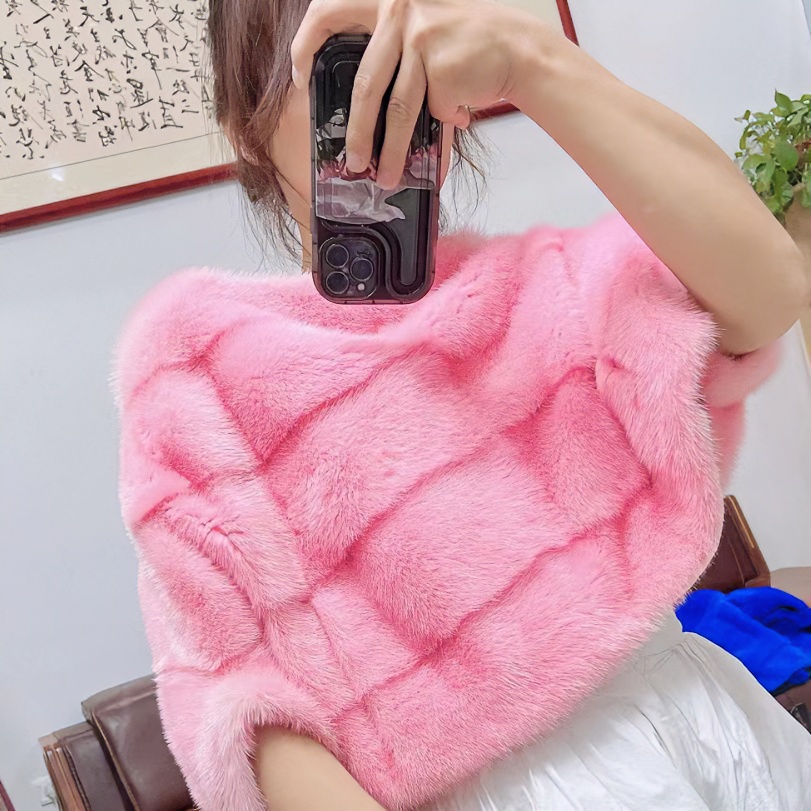 库存进口整貂天鹅绒貂皮大衣女款水貂皮草外套批发时尚洋气韩版