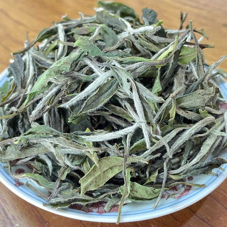 福鼎白茶白牡丹太姥山明前荒野日晒兰花香散茶叶春茶新茶送礼盒装