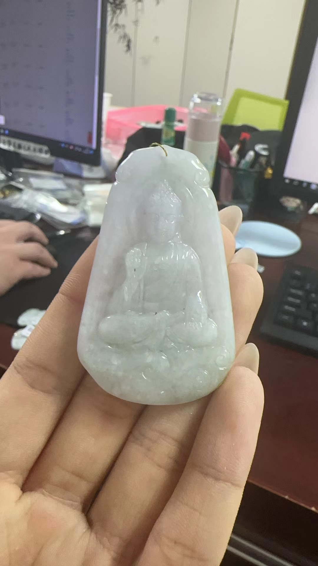 79缅甸翡翠A货挂件