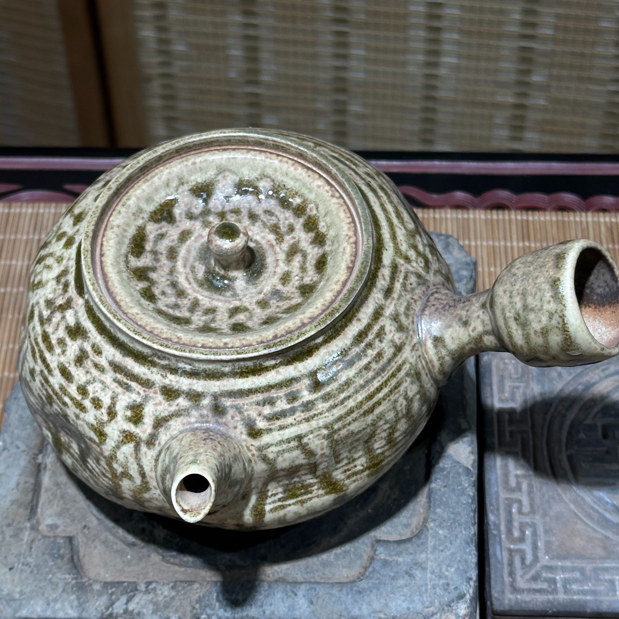 平阳窑手作侧把壶
