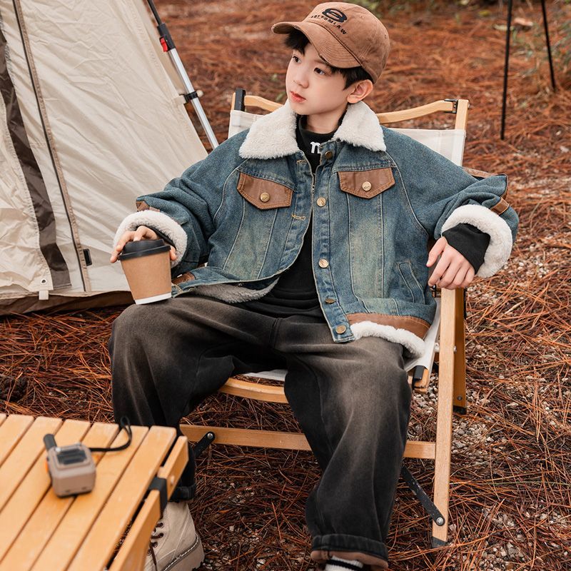 2023新款冬季加绒牛仔外套 QQCT2322