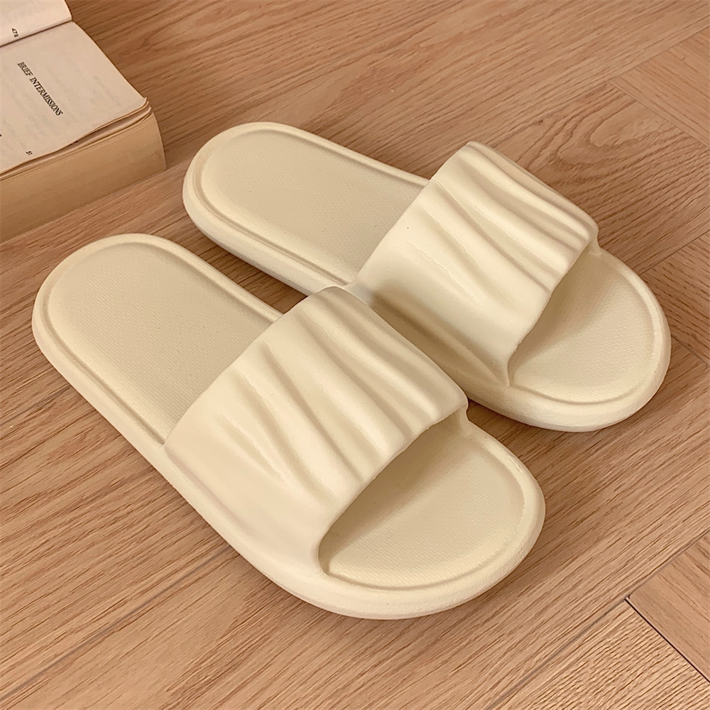 休闲时尚外穿防滑踩屎感情侣拖鞋女士居家舒适软底浴室凉拖鞋男夏