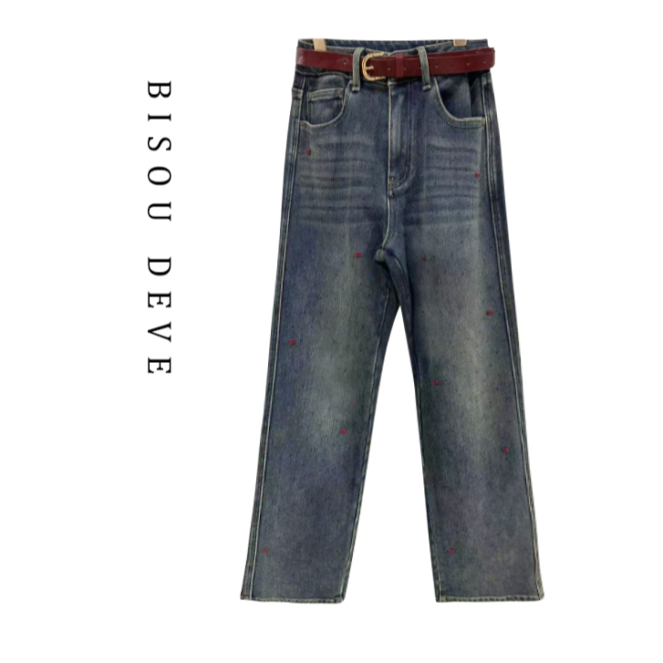 【丁姐宠粉专享】冬日星河牛仔裤BR21108240