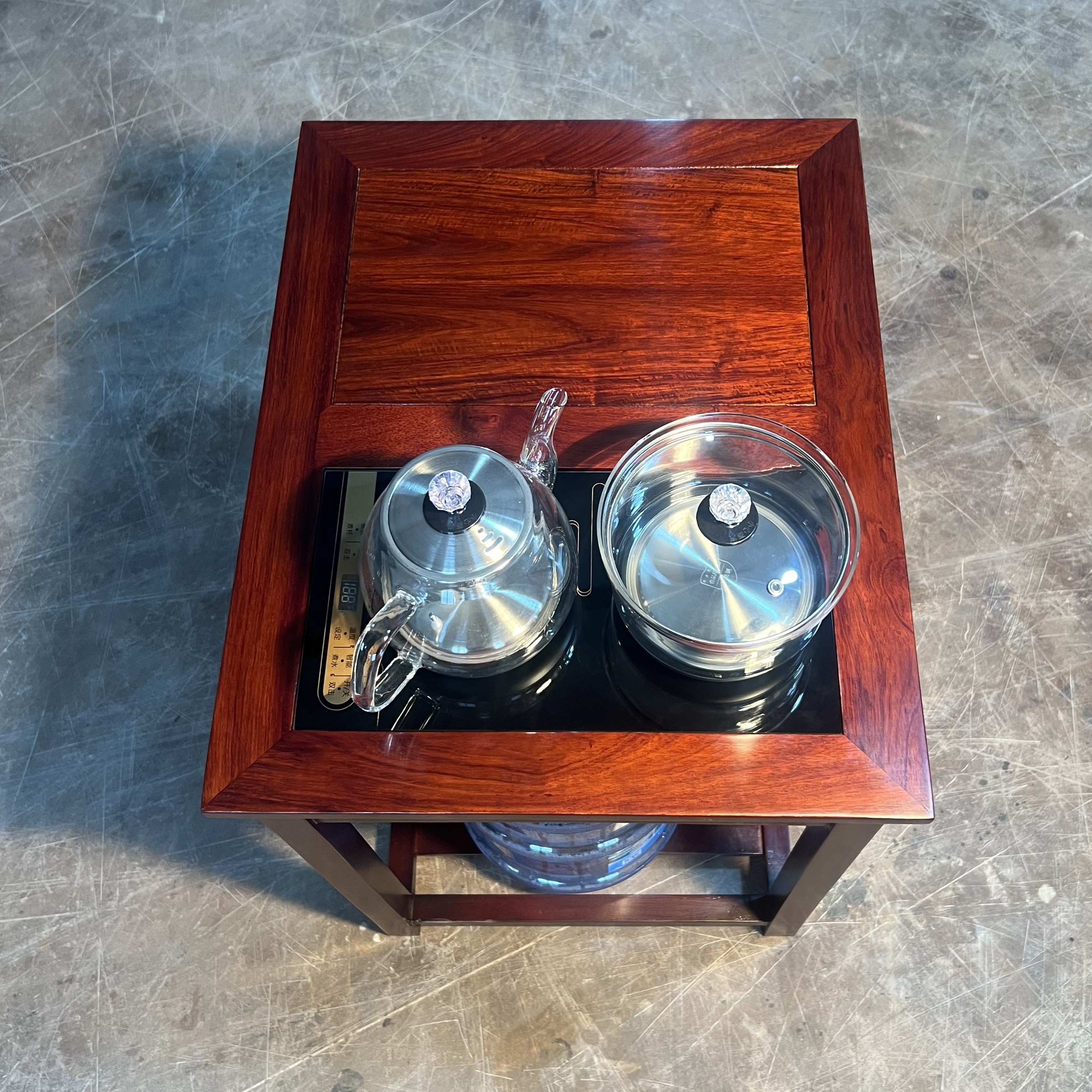 烧水柜茶水柜干泡桌边贵