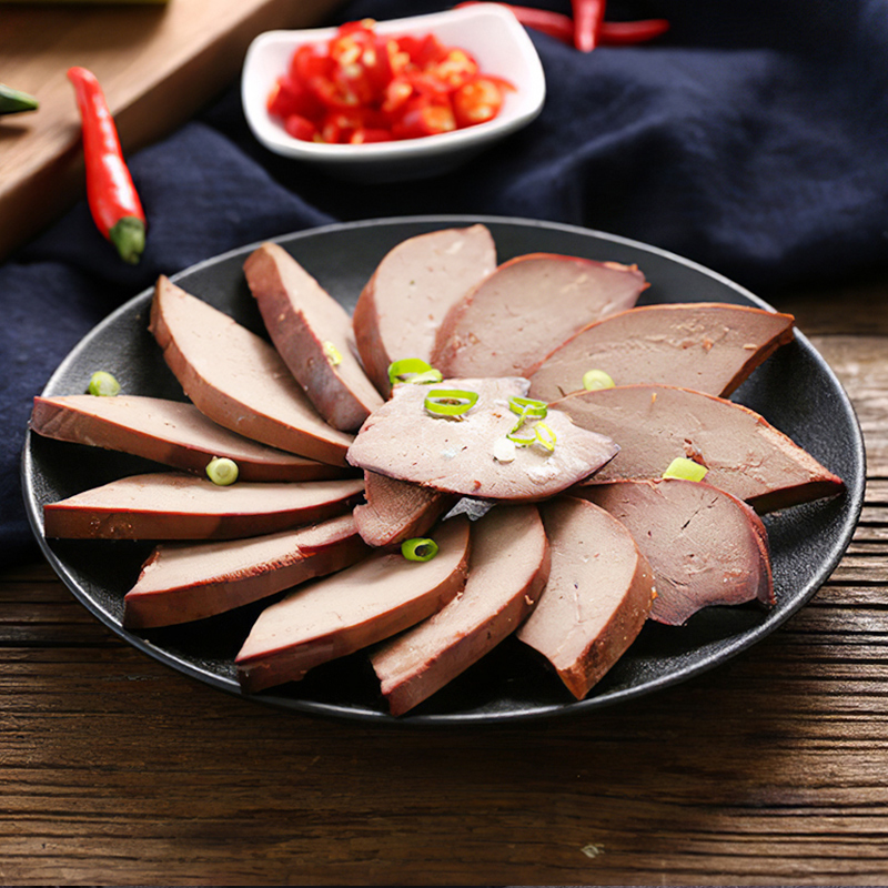 酱卤羊肝袋新鲜卤味草原羊肝熟食即食下酒菜精选食材蒙特产全熟