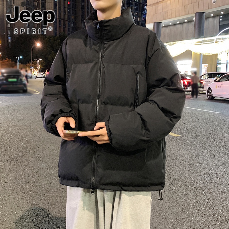 棉衣男士春季2024新款加厚立领棉服潮牌面包服外套春季款春装棉袄