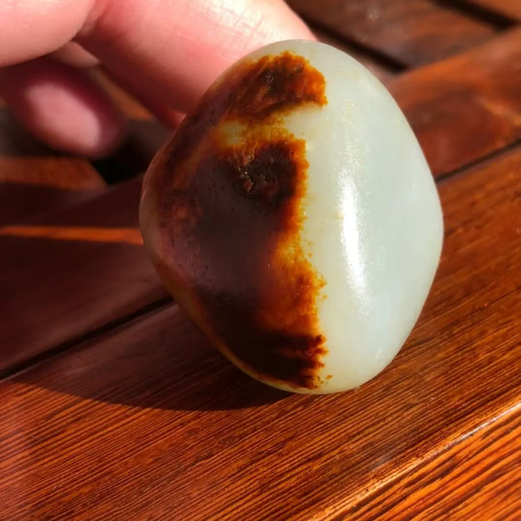 新疆和田石头籽料观赏盆景石