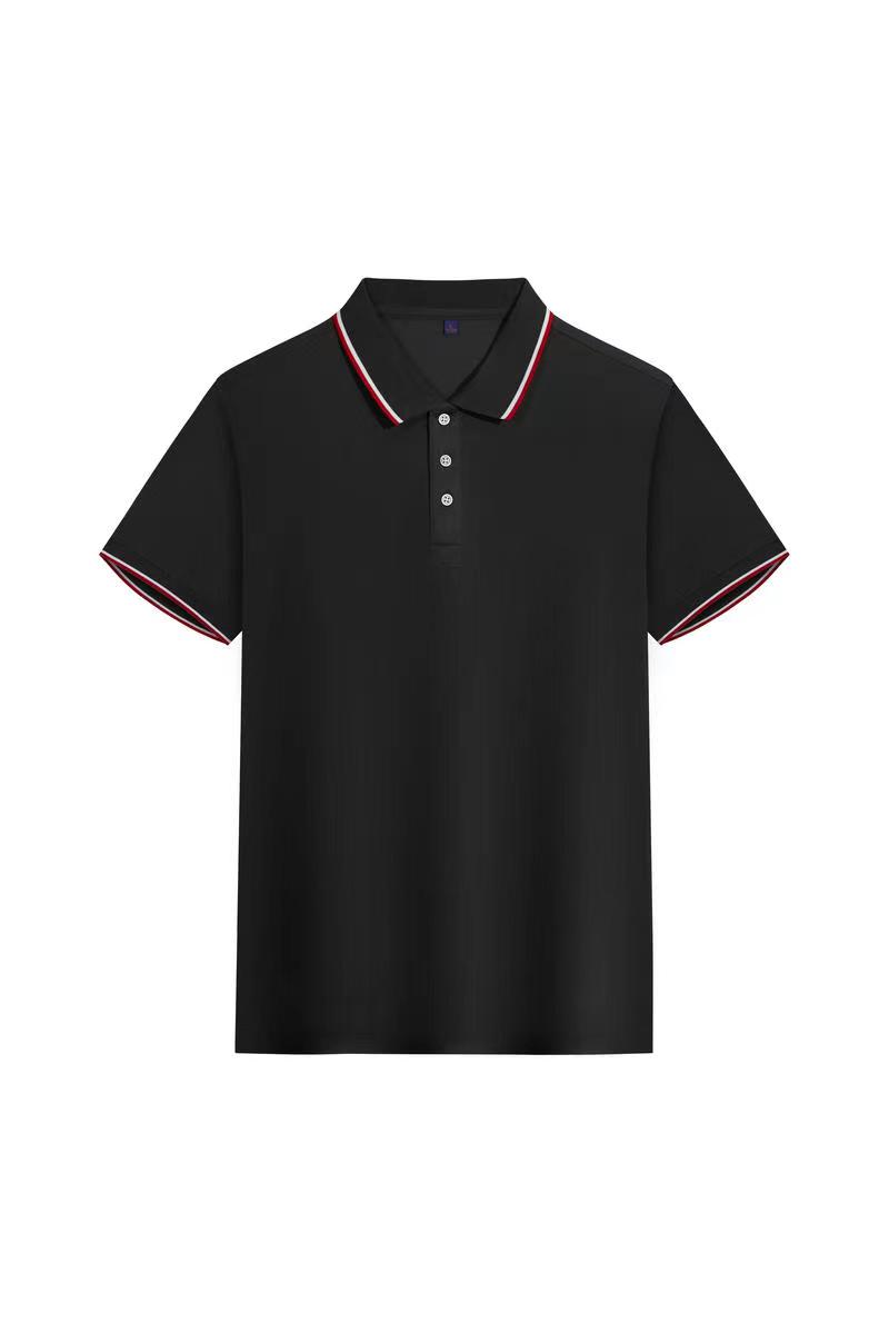 短袖T恤男女通用，火锅店夜市超市KTV服务员通用款T恤黑色