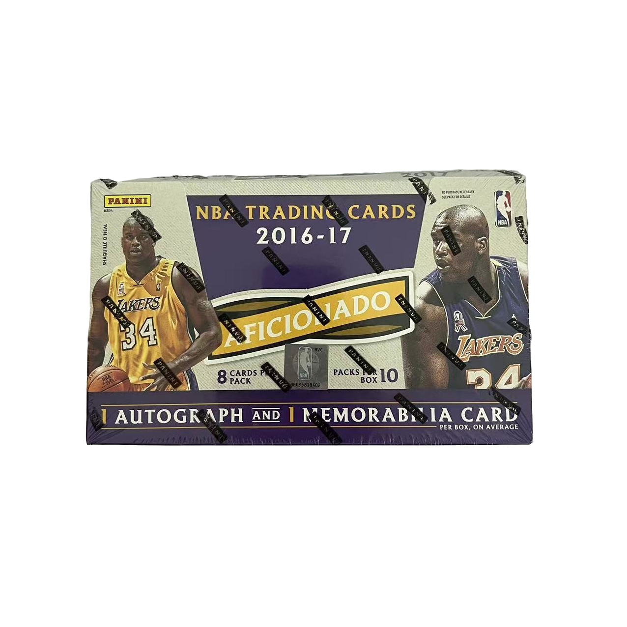 16-17 panini 狂热 hobby 帕尼尼球星卡