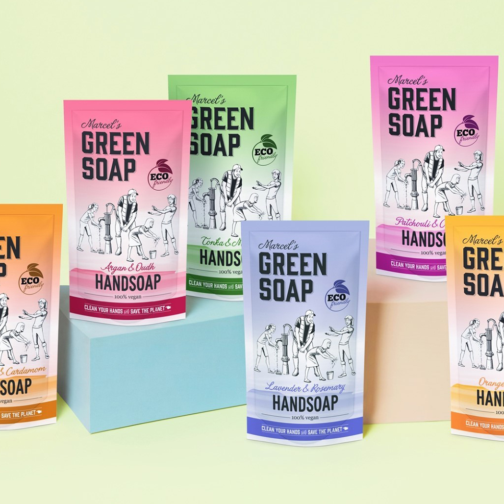 荷兰进口M家洗手液袋装补充装500ml居家日用