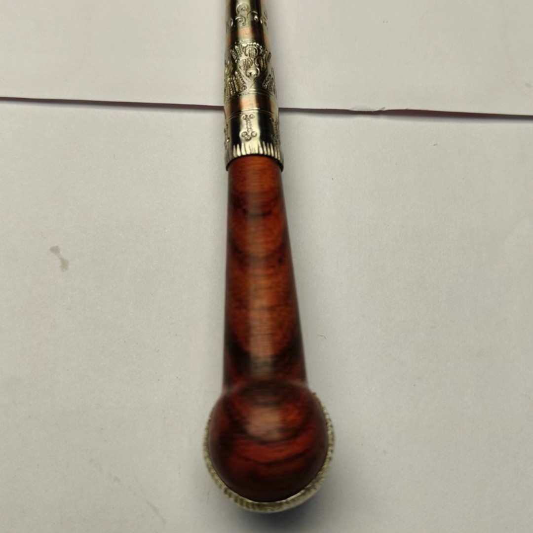 宣威龙场手工高镍白铜 黄铜镶嵌焊接要工艺品 手把件310-350