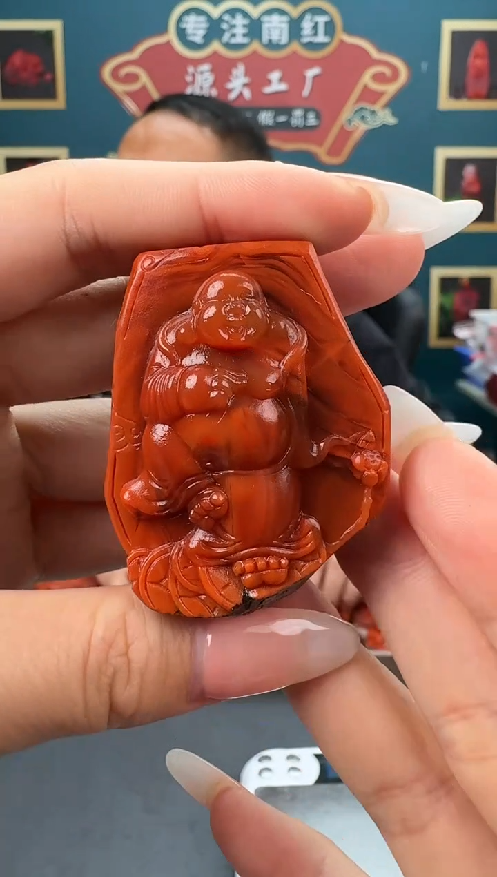 【闪购商品】南红玛瑙雕刻未镶嵌074ZB0730产品一个