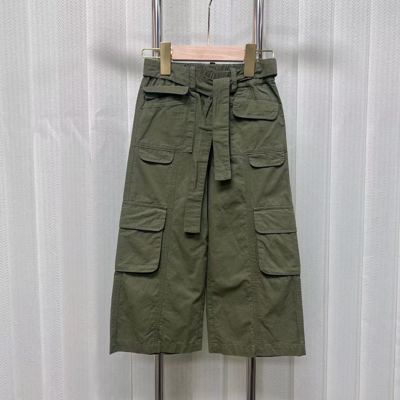 【3579】军绿色裤子A9