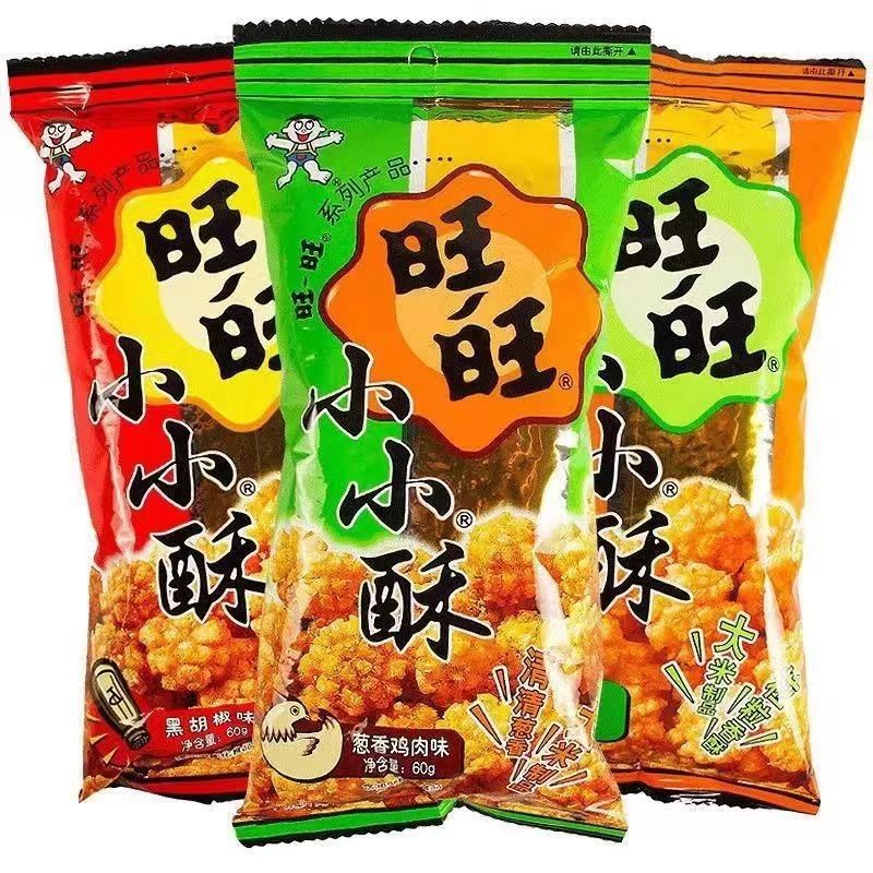 【临期】60g*6包旺旺小小酥随机口味膨化休闲解馋