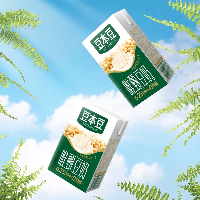 【小时达】豆本豆唯甄豆奶250ml*6
