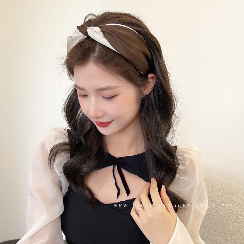 时尚好用时尚好用韩系发箍女高颅顶显脸小头箍洗脸用发捆简约百搭