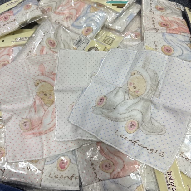 5E纯棉纱布毛巾洗脸巾水帕巾4258个别发黄