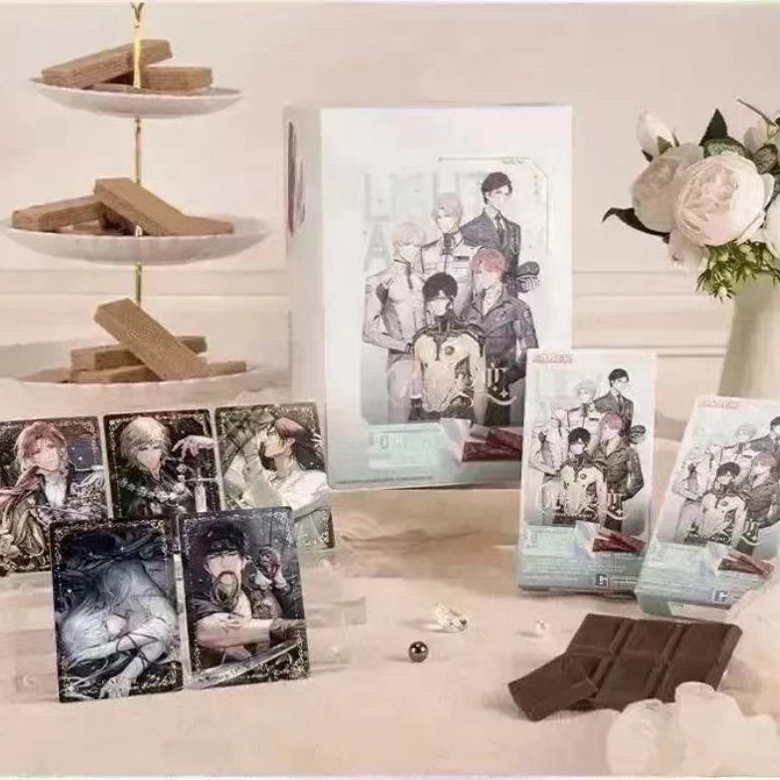 光与夜之恋  二弹食玩卡 官谷 明盒 收藏卡牌