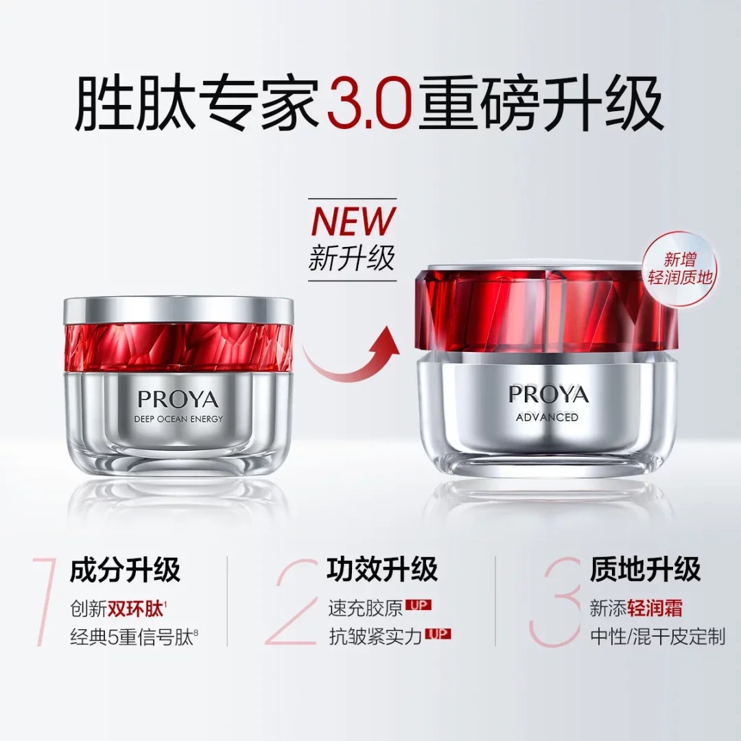 PROYA/珀莱雅维稳修护护肤红宝石面霜3.0紧实抗老提拉紧致淡纹