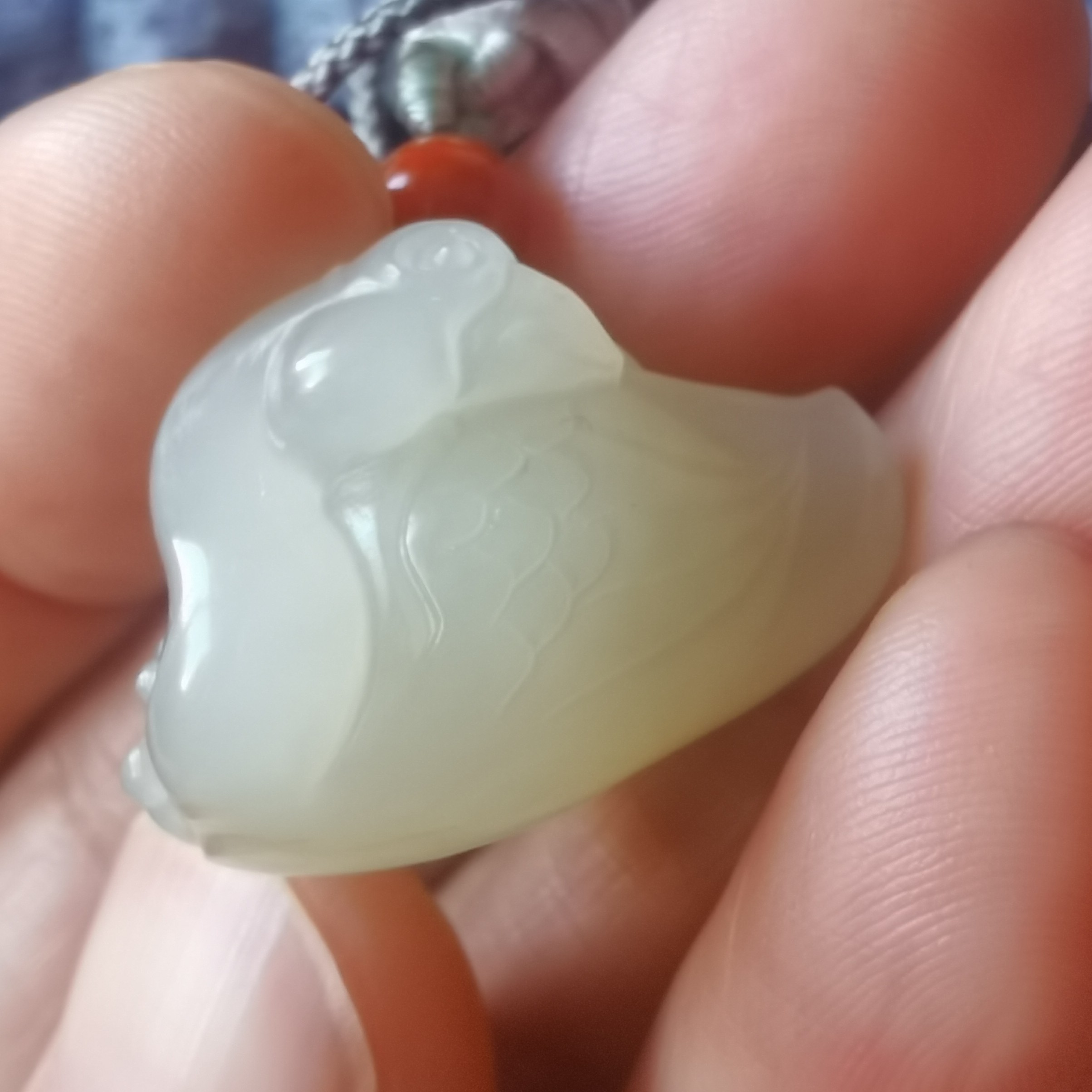 鹅如意玉质温润熟糯如意吉祥时尚项坠