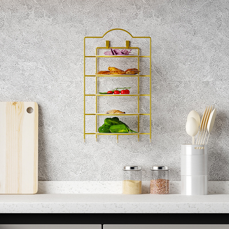 厨房多功能配菜盘多层备菜置物架备菜盘壁挂式收纳架家用菜盘子架