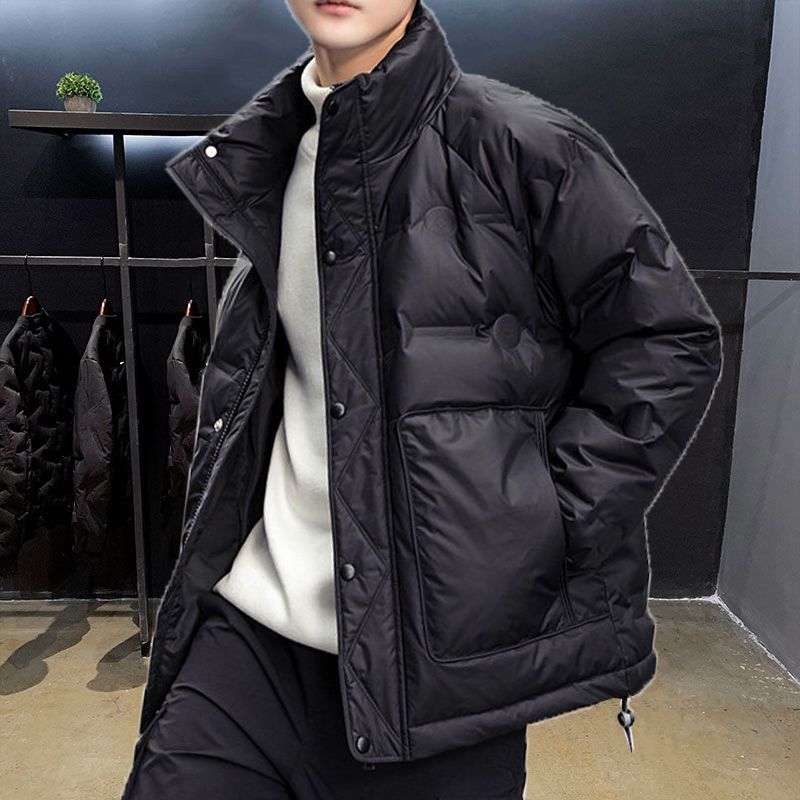 波司澄冬装名牌羽绒服男士短款2023年新款潮牌冬季男装青年冬天加