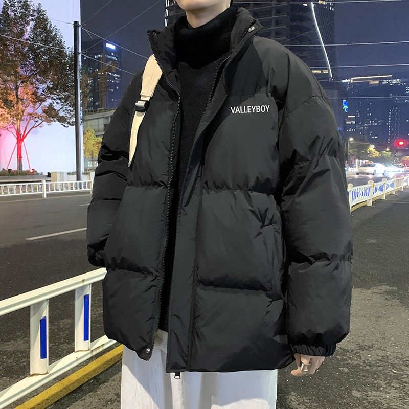 波司澄羽绒服男潮牌港风冬季韩版加厚潮流情侣面包服情侣立领宽松